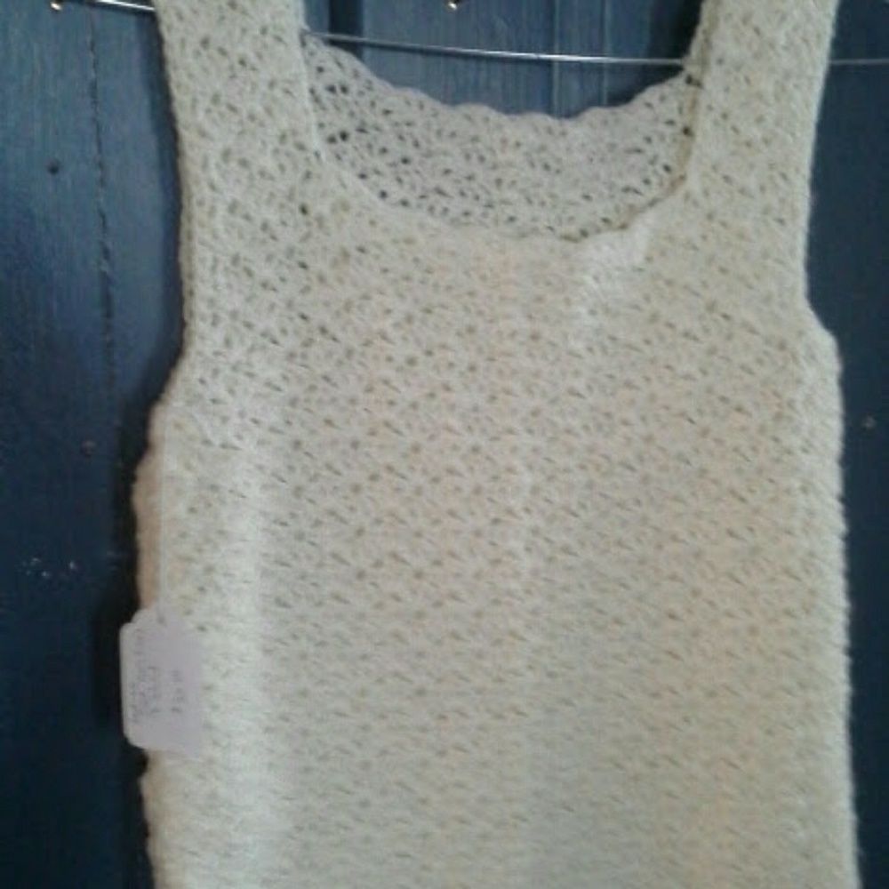Soft White Tank Top